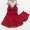 Áo tắm Hàn Quốc nữ Xiêm lưới đỏ treo cổ công chúa boxer phong cách Nhật Bản lá sen mỏng nhỏ trung niên mùa hè tươi mát - Bộ đồ bơi One Piece