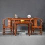 Gỗ hồng mộc Miến Điện Ming phong cách Zhongtang bốn mảnh gỗ gụ Trung Quốc đồ gỗ rắn hoa hồng trái cây lớn cho bàn 祠堂 佛 - Bàn / Bàn bàn ghế gỗ phòng khách nhỏ