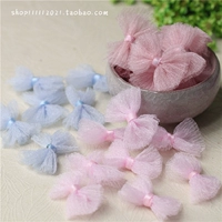 Новая тонкая пена марла -бабочка для ботинок цветок грудь цветок DIY аксессуары ручной работы 3 юань 5 штук