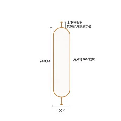 Tùy Chỉnh 
            Bắc Âu Changhong Kính Màn Hình Vách ngăn lối vào phòng khách lối vào khối Lollipop sắt thép không gỉ trang trí đơn giản vách ngăn gỗ công nghiệp 