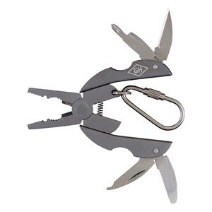 Wild+Wolf Gentlemen's Adplaware Multifunctional Tools Складывание пингцера -шар