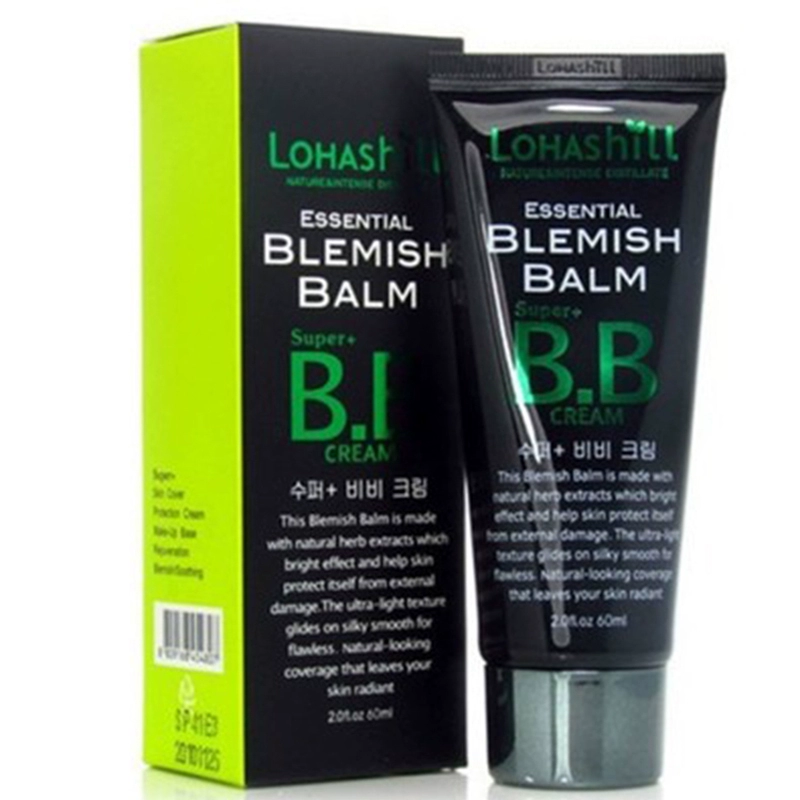 Counter chính hãng Lohashill BB kem trang điểm nude phiên bản nâng cấp với tác dụng mạnh mẽ hơn Kem che khuyết điểm dưỡng ẩm 10 trong 1 - Kem BB