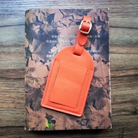 Thẻ da ưu đãi đặc biệt Vali màu cam thẻ hành lý Thẻ da chủ Thẻ gói bao nhựa dẻo