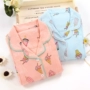 Mùa xuân và mùa thu cotton quần áo cotton sau sinh cho con bú quần áo ra quần áo phụ nữ mang thai đồ ngủ nhà dịch vụ - Giải trí mặc / Mum mặc bộ bầu mùa hè