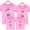Pig Pecs mùa hè cha mẹ-con áo thun ngắn tay gia đình nhà ba hoặc bốn mùa xuân mẹ và trẻ em bông - Trang phục dành cho cha mẹ và con