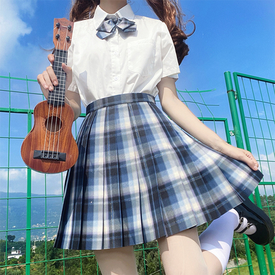 taobao agent Genuine mechanical demi-season plaid student pleated skirt