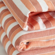 Mật mã dày cũ vải thô ba mảnh vải lanh mùa hè rửa vải đôi thoáng khí hấp thụ mồ hôi - Thảm mùa hè