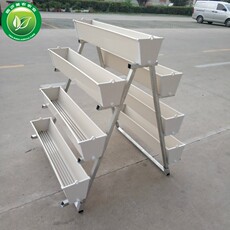 塑钢型材/pvc型材 草莓立体栽培架 阳台种植槽 阳台栽培架 长度1米