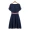 Shen Yidu mùa hè năm 2021 mới của phụ nữ mùa hè váy dài trung niên ngắn tay váy mỏng mảnh mai 1731 - Váy dài