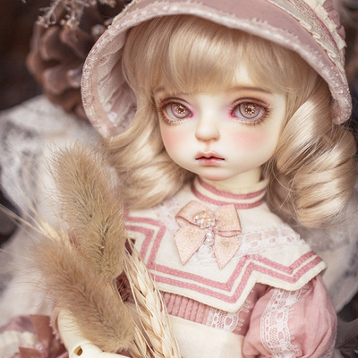 taobao agent [Free shipping+gift package] Nina nina big six -point female baby myou doll {dolly planet}