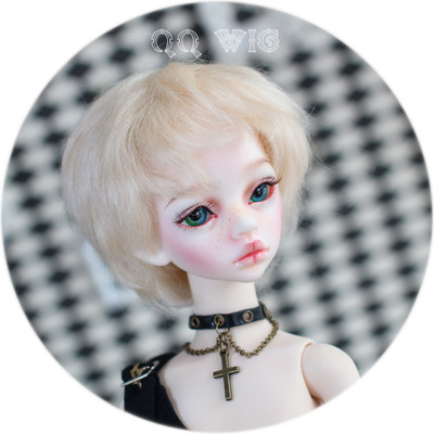 taobao agent [QQ wig] BJD/SD fake 3 points/4 points of horse sea hair short hair is too much/juvenile Mao Yi take care of