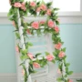 Mô phỏng hoa hồng hoa nho giả hoa điều hòa không khí bao gồm trong nhà mây trang trí hoa nho nhựa hoa uốn lượn - Hoa nhân tạo / Cây / Trái cây bình hoa giả để bàn