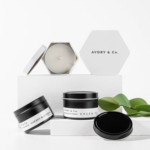 Импортированная Aydry & Co Ароматная свеча деревянная свеча эфирное масло эфирное масло комната для спальни в помещении успокаивает айдрико