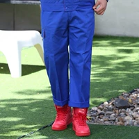 Ярко-синие тройные штаны