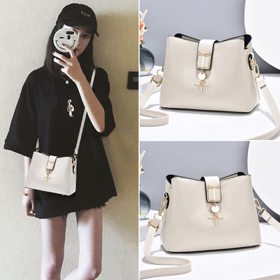 taobao agent Fashionable small bag, shoulder bag, demi-season one-shoulder bag, bucket, internet celebrity, 2023 collection, Korean style