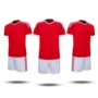 Tùy chỉnh bảng thông gió nhẹ quần áo bóng đá trẻ em phù hợp với tay áo ngắn dành cho người lớn quần áo bóng đá tập huấn phù hợp với trò chơi phù hợp với màu đỏ 	tất bóng đá adidas ngắn