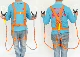 Dây lưng đôi, dây đôi, dây đơn, móc đôi lớn và móc nhỏ, đai an toàn thợ điện, đai an toàn năm điểm toàn thân, đai an toàn xây dựng trên cao dây bảo hộ lao động