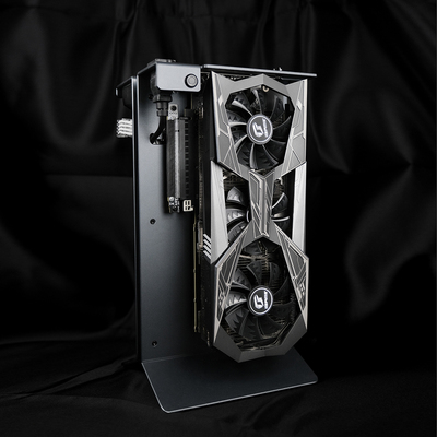taobao agent [XProto] XTIA A4 ITX Open long card mini -portable all -aluminum vertical vertical loading chassis