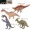 Bộ đồ chơi khủng long khủng long khủng long tyrannosaurus mô phỏng động vật trẻ em bằng nhựa bò khủng long trứng bé trai và bé gái - Đồ chơi gia đình