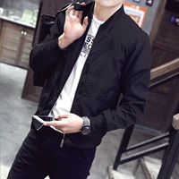 Áo khoác nam mùa thu phiên bản Hàn Quốc của xu hướng Slim đẹp trai giản dị dành cho học sinh mùa thu áo khoác nam trung niên