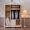 Tủ quần áo Pháp phòng ngủ tủ quần áo chạm khắc hai cánh ngăn kéo bằng gỗ nhỏ màu trắng ba cửa tủ đơn