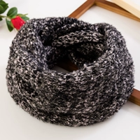 Демисезонный удерживающий тепло зимний шарф для школьников, шерстяной шарф-платок, в корейском стиле, увеличенная толщина