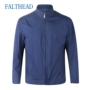 Fairfat 21 mới áo khoác cổ đứng nam mẫu xuân thu trẻ trung thời trang giản dị áo khoác lưới mịn áo khoác áo bò nam
