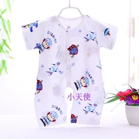 Хлопковый комбинезон космонавта с короткими рукавами