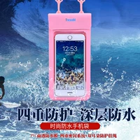 Apple, huawei, защита мобильного телефона, универсальная непромокаемая сумка для плавания, сенсорный экран