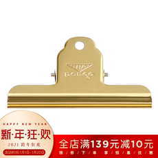 Зажим для бумаги 纵向书写日本hightide文具复古长尾夹penco文件夹子固定票整理夹