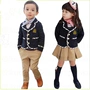 Mùa thu và mùa đông mới mẫu giáo quần áo phù hợp với bông tiểu học và trung học đồng phục Qiu Yinglun chàng trai và cô gái lớp dịch vụ tùy chỉnh váy trẻ em hàn quốc