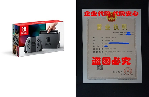 Nintendo Switch Console Gray Joy-Con