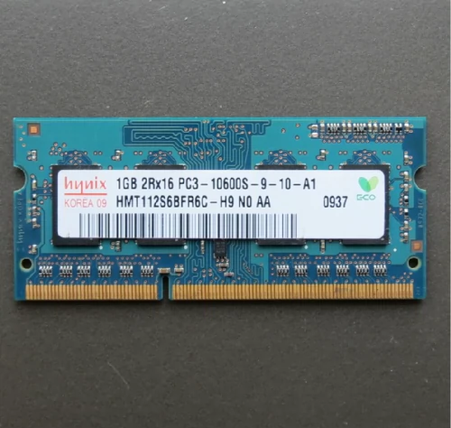 Hynix/Hyundai Hylos DDR3 1333 1G 10700 память о ноутбуке PC3-10600