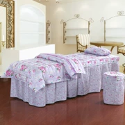 Ưu đãi đặc biệt miễn phí vận chuyển Beauty Massage toàn thân bedspread bedspread 4 gia đình bốn người đứng đầu vuông vẻ đẹp tròn bộ giường salon - Trang bị tấm