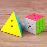 Qiyi Solid Color Pyramid+третья -заказ+учебник+база