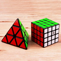 Qiyi черная фоновая пирамида+четвертая -заказ+учебник+база