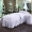 Bông làm đẹp trải giường bốn bộ giường massage trị liệu Thẩm mỹ viện châu Âu bốn bộ 100% cotton có thể làm logo - Trang bị tấm
