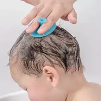 Средство детской гигиены для мытья головы, детская силиконовая щетка для купания, силикагелевый детский шампунь для раннего возраста, банные принадлежности