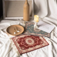 INS RETRO WIND CARPER Cushion Net Red Retro Table Cushion Этническая подушка ветра Теплоизоляция теплоизоляция