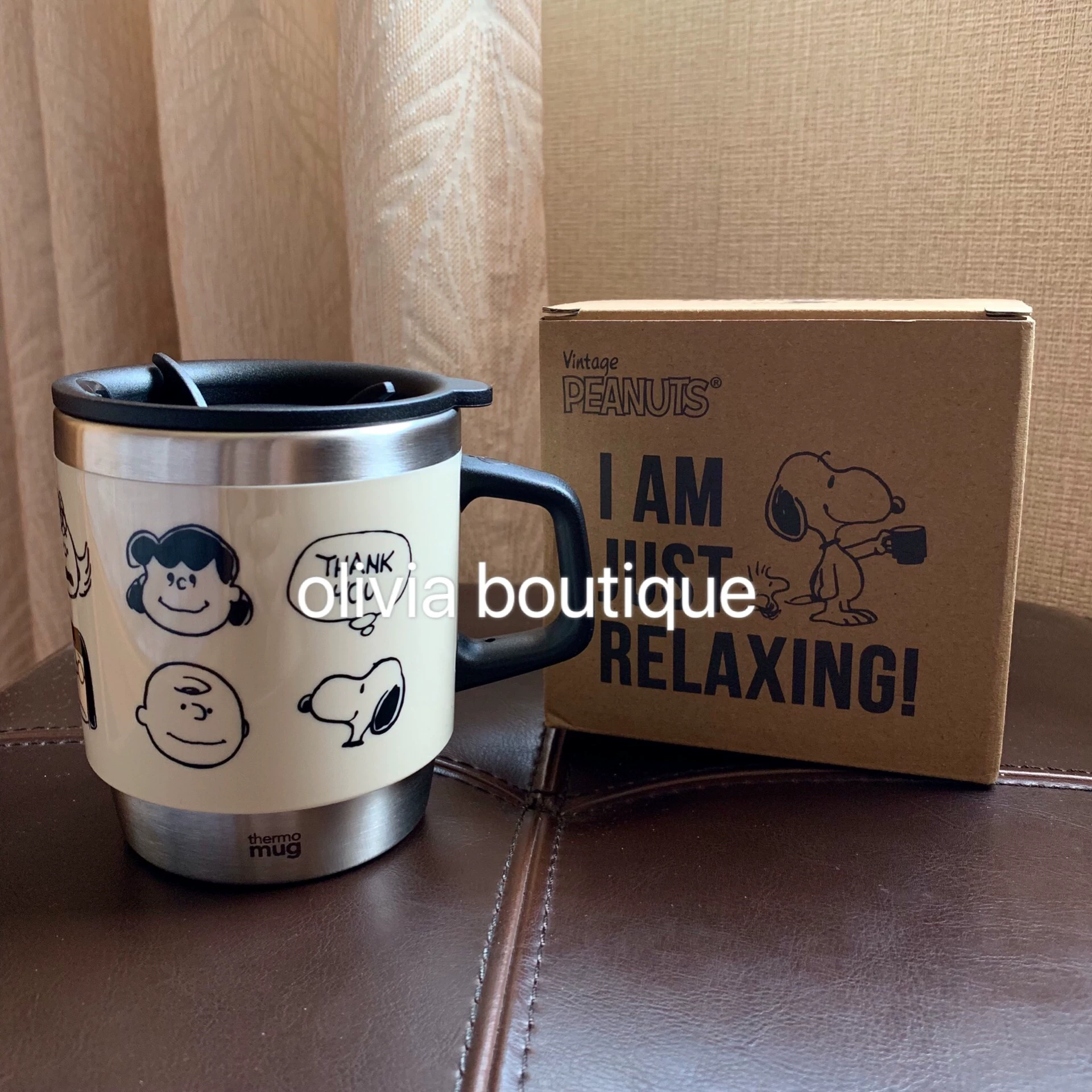 [SNOOPY Thermo Mug合作款马克杯]