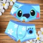 Các cặp vợ chồng đồ lót dễ thương cotton cá tính sáng tạo vui dành cho người lớn anime Stitch nam boxer shorts bốn góc đồ lót nam