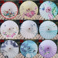 Дождь -Проницаемый солнцезащитный крем Древняя нефтяная бумага зонтик отель декоративный зонтик потолок китайский стиль классические зонтики костюм китайский зонтик танец