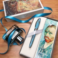 Ручка перьевая 意大利代购直播！送本子！维斯康蒂visconti梵高星月夜自画像钢笔