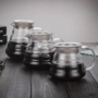 Bình pha cà phê bằng tay chia sẻ nồi thủy tinh chịu nhiệt hoa thủy tinh dụng cụ pha cà phê thủ công