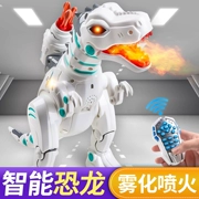 Điều khiển từ xa khủng long đồ chơi quá khổ thông minh robot sạc lửa thở Tyrannosaurus động vật mô phỏng cậu bé con