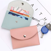 Siêu mỏng cá tính thẻ bag purse nữ đa chức năng túi đồng xu một gói mini key lưu trữ túi ví nhỏ