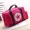 Túi du lịch Hàn Quốc màu đỏ nữ túi xách tay công suất lớn túi hành lý ngắn khoảng cách gấp túi du lịch thủy triều thể thao túi nam túi du lịch đa năng