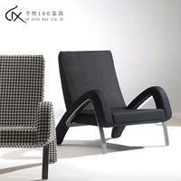 Итальянские тысячи птичьего одиночного кресла с кальфом гостиной легкие роскошные современные повседневные стул Дизайнер -одиночный стул щедрый ленивый стул