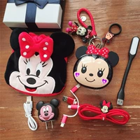 Dễ thương Mickey Minnie 20000 mAh sạc kho báu phim hoạt hình xách tay nhỏ gọn điện thoại di động phổ điện - Ngân hàng điện thoại di động pin dự phòng năng lượng mặt trời