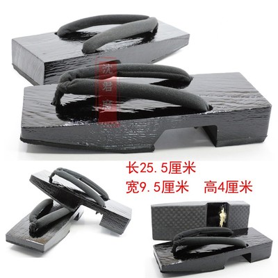 taobao agent Netease Yinyang Shi SR -style God Qingfang main cosplay wooden shoe Qingfang owner cos shoes